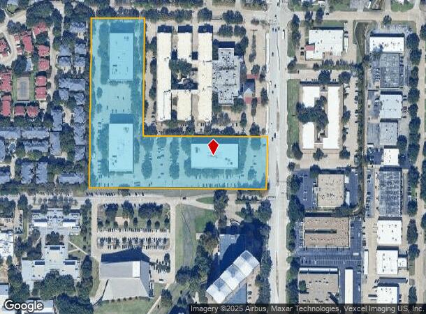  14275 Midway Rd, Addison, TX Parcel Map