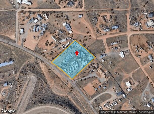  45 Los Pinos Rd, Santa Fe, NM Parcel Map