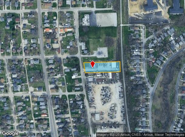  2524 Cass St, Fort Wayne, IN Parcel Map