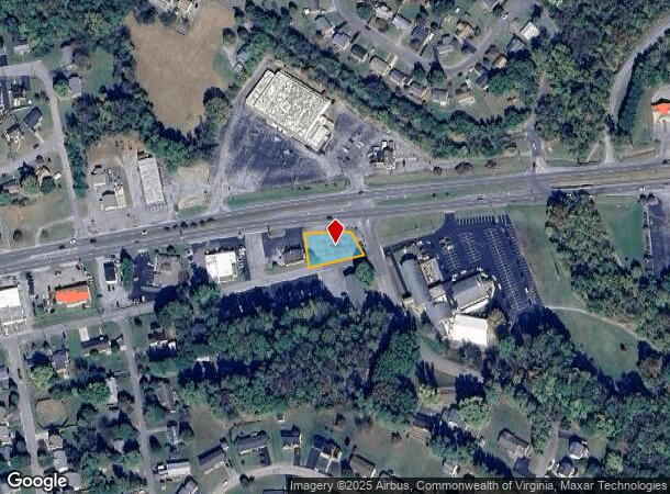  1333 E Washington Ave, Vinton, VA Parcel Map