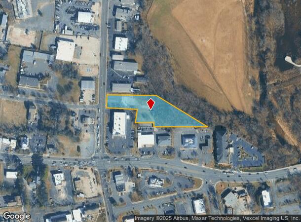 200 N Polk St, Pineville, NC Parcel Map