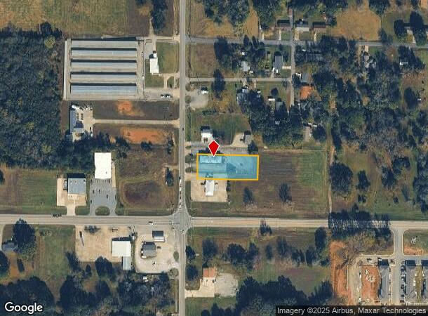 1204 N Main St, Beebe, AR Parcel Map