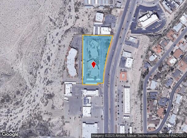  4401 N Mesa St, El Paso, TX Parcel Map