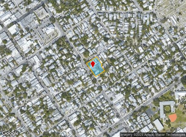 811 Simonton St, Key West, FL Parcel Map