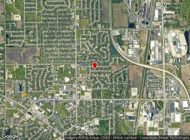  Jones Dr, Bourbonnais, IL Parcel Map