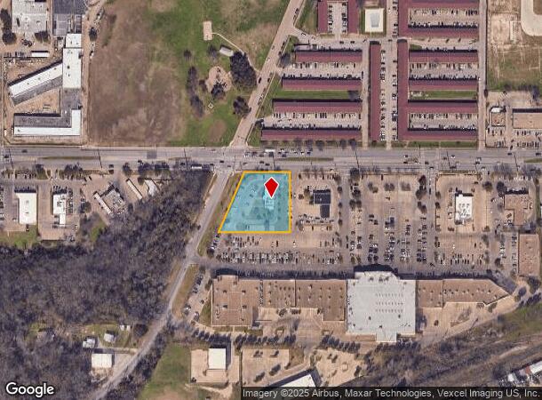  3470 W Illinois Ave, Dallas, TX Parcel Map