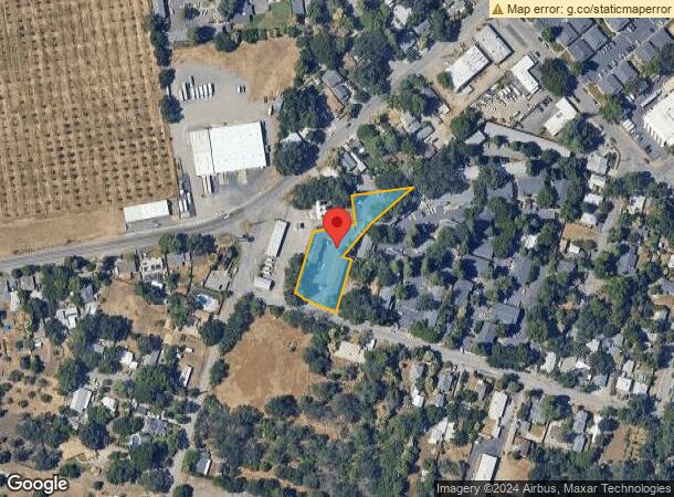  531 Pomona Ave, Chico, CA Parcel Map