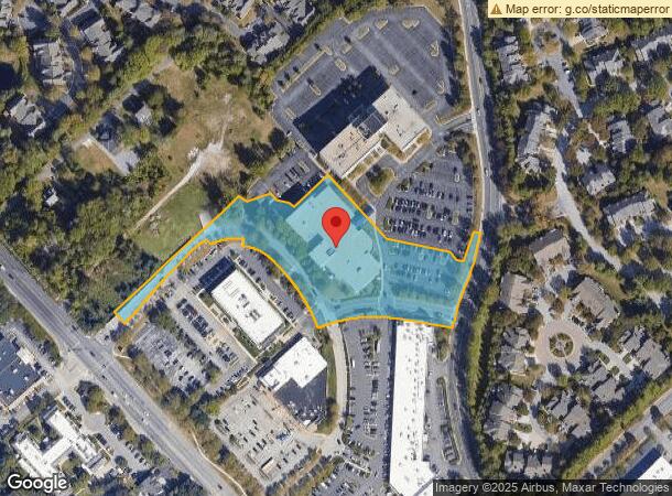  1836 Greene Tree Rd, Pikesville, MD Parcel Map