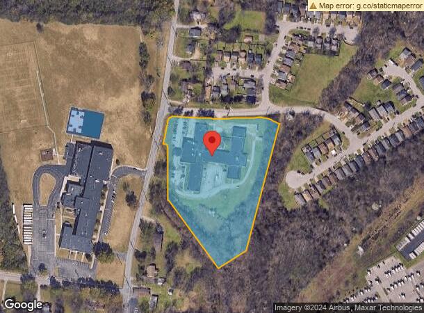  3425 Knight Dr, Whites Creek, TN Parcel Map