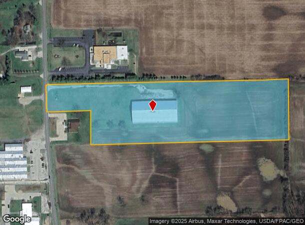 1190 N Ottokee St, Wauseon, OH Parcel Map