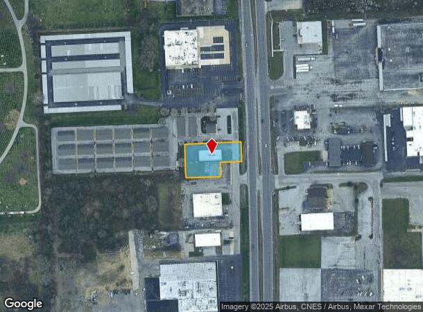 1023 N Coliseum Blvd, Fort Wayne, IN Parcel Map