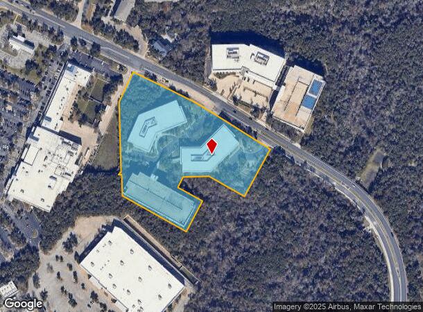  11305 Four Points Dr, Austin, TX Parcel Map