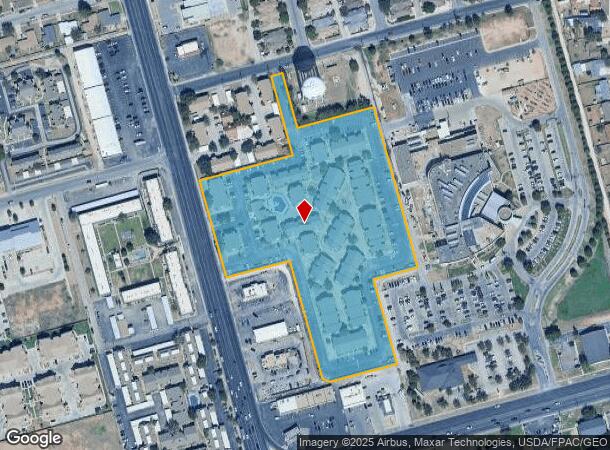 1902 N Midland Dr, Midland, TX Parcel Map