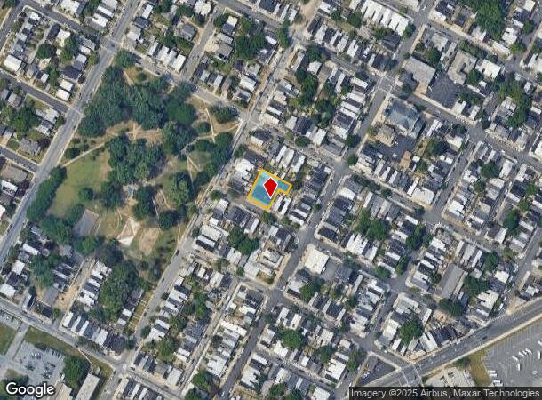 1209 Sycamore St, Wilmington, DE Parcel Map