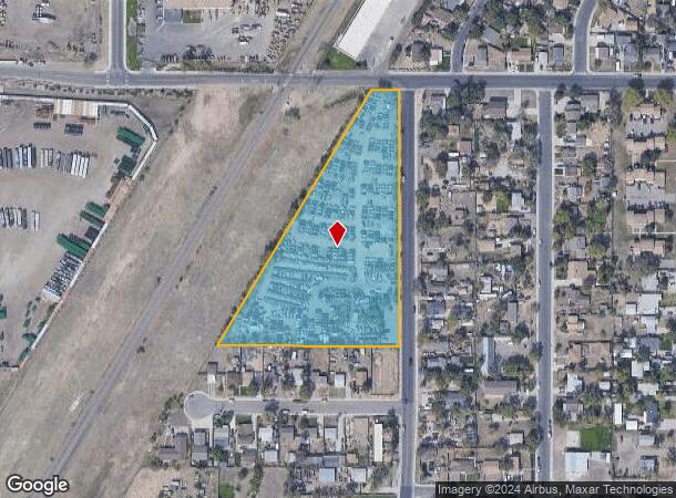  7481 Kearney St, Commerce City, CO Parcel Map