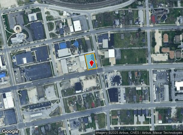  629 E Washington Blvd, Fort Wayne, IN Parcel Map
