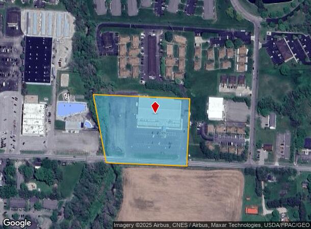 1521 Tiki Ln, Lancaster, OH Parcel Map