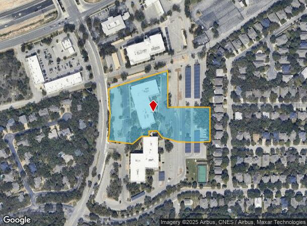  2806 W Bitters Rd, San Antonio, TX Parcel Map