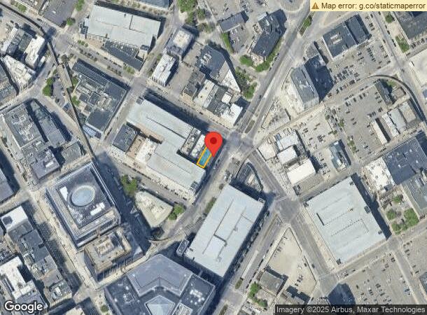  1307 Broadway St, Detroit, MI Parcel Map