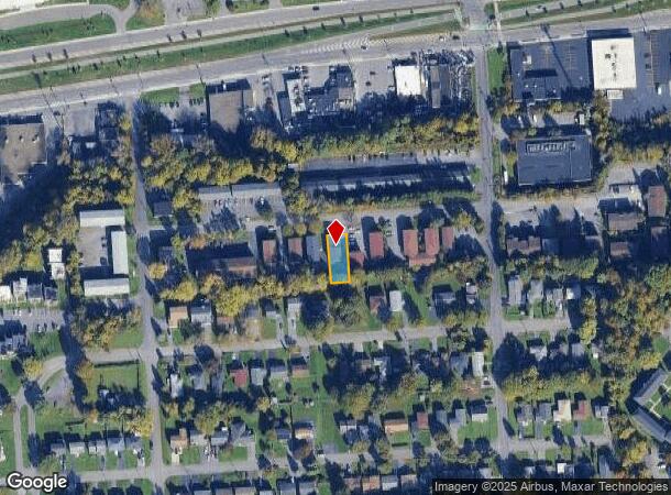  144 Polk St, Syracuse, NY Parcel Map