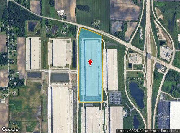 12656 Uline Way, Kenosha, WI Parcel Map