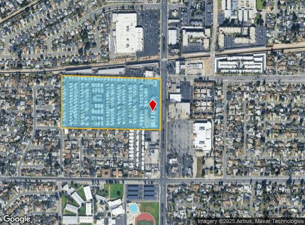 1045 N Azusa Ave, Covina, CA Parcel Map
