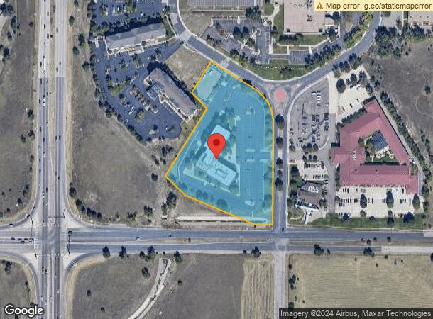  1670 N Newport Rd, Colorado Springs, CO Parcel Map