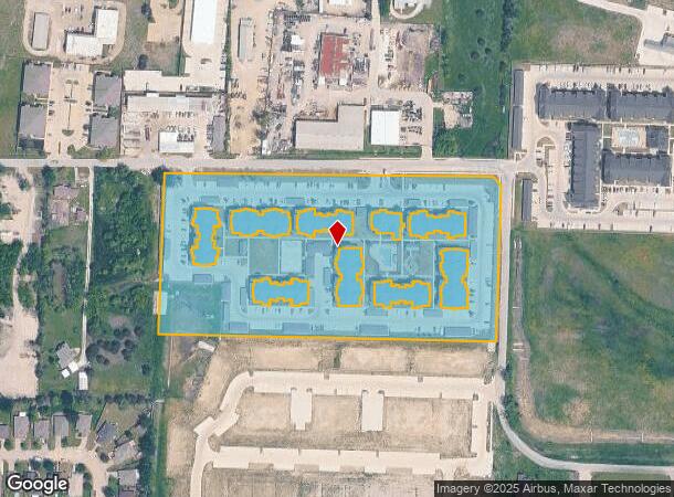  899 E Hazelwood St, Princeton, TX Parcel Map