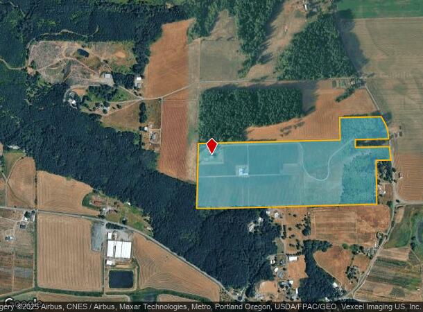  9449 Sw Old Highway 47, Gaston, OR Parcel Map