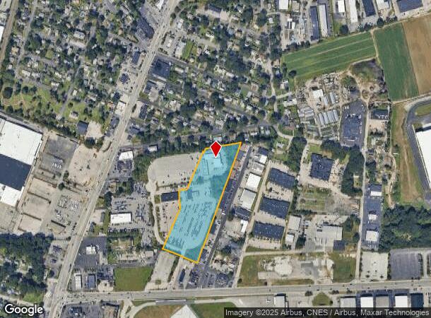  10 Senator St, Warwick, RI Parcel Map