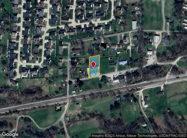  553 Hamon Dr, Scott Depot, WV Parcel Map