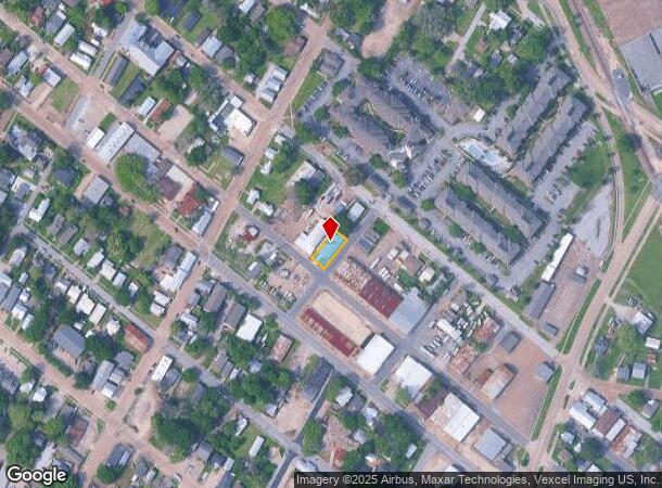  423 E Convent St, Lafayette, LA Parcel Map