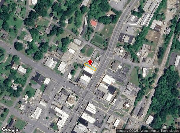  10117 Commerce St, Summerville, GA Parcel Map