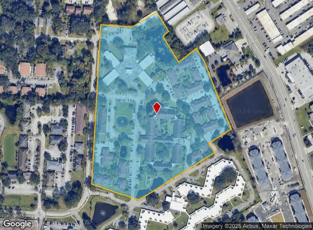  6601 Chester Ave, Jacksonville, FL Parcel Map