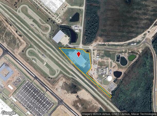  1650 Oracal Pkwy, Ellabell, GA Parcel Map