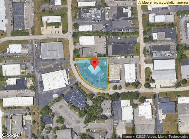  23800 Industrial Park Dr, Farmington Hills, MI Parcel Map