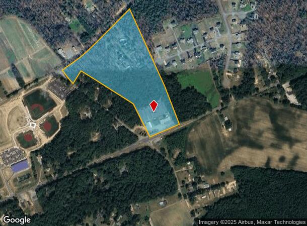  3300 New Kent Hwy, Quinton, VA Parcel Map