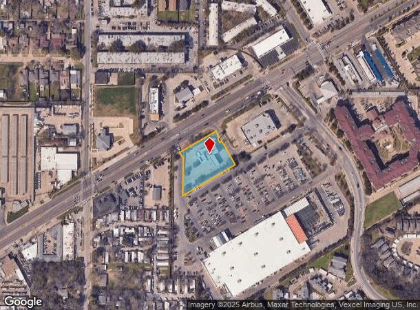  2606 Fort Worth Ave, Dallas, TX Parcel Map