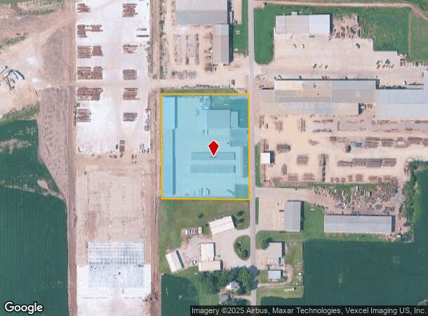 2801 Nw Button Rd, Topeka, KS Parcel Map