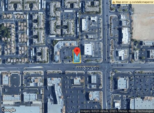  8660 W Warm Springs Rd, Las Vegas, NV Parcel Map