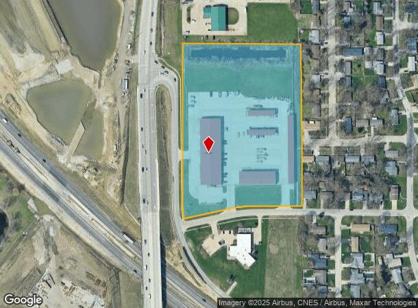 1720 W Anthony Dr, Champaign, IL Parcel Map