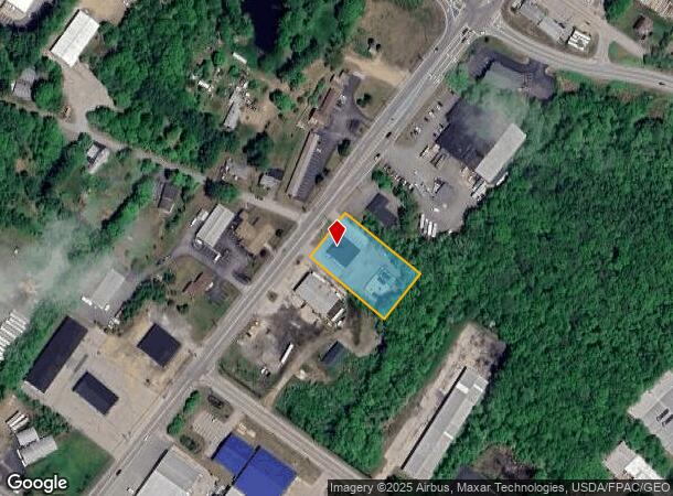  571 Elm St, Biddeford, ME Parcel Map