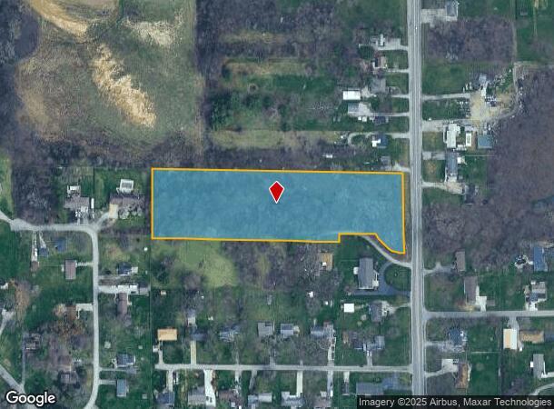  Hillegas Rd, Fort Wayne, IN Parcel Map