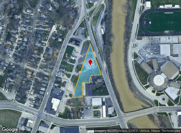 2511 Spy Run Ave, Fort Wayne, IN Parcel Map