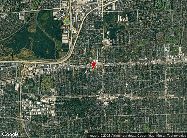  Lacey Rd, Downers Grove, IL Parcel Map