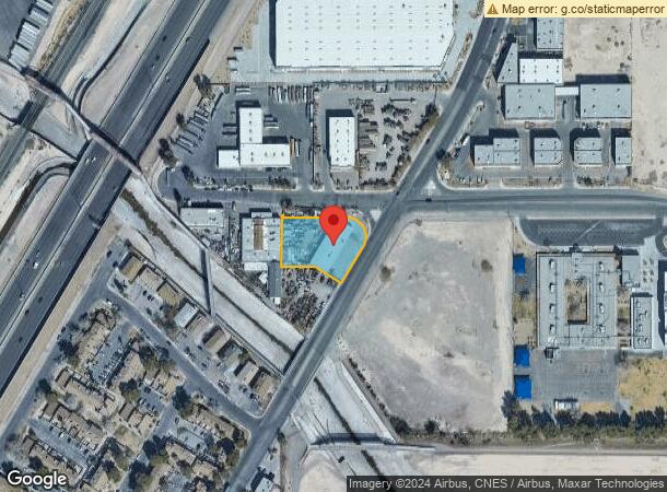  3527 Civic Center Dr, North Las Vegas, NV Parcel Map