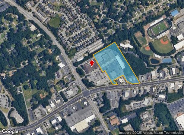 4155 Lawrenceville Hwy Nw, Lilburn, GA Parcel Map