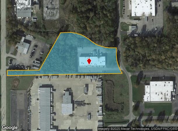 12480 Debartolo Dr, North Jackson, OH Parcel Map