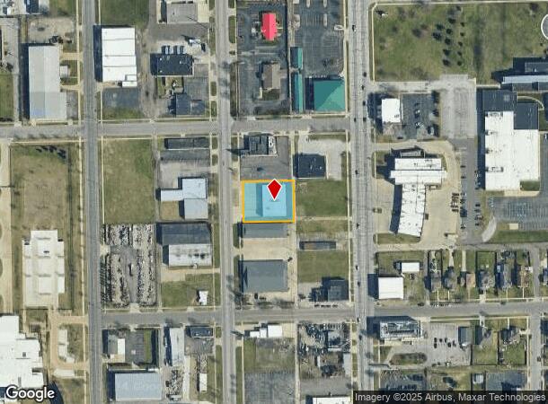  1220 S Main St, South Bend, IN Parcel Map