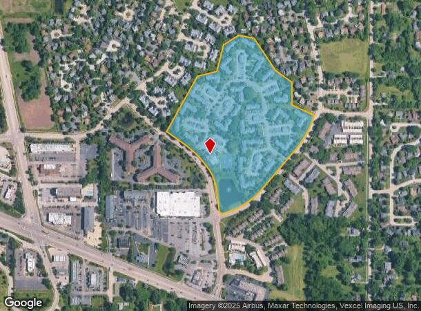  5389 Lezlie Ln, Gurnee, IL Parcel Map